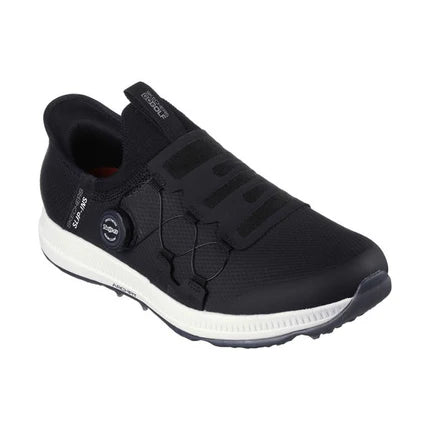 SKECHERS Men's Elite 5 Slip-Ins Disc MD Spikeless Golf Shoes - Black/White