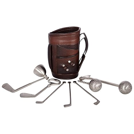Silver Golf Bar Tool Set