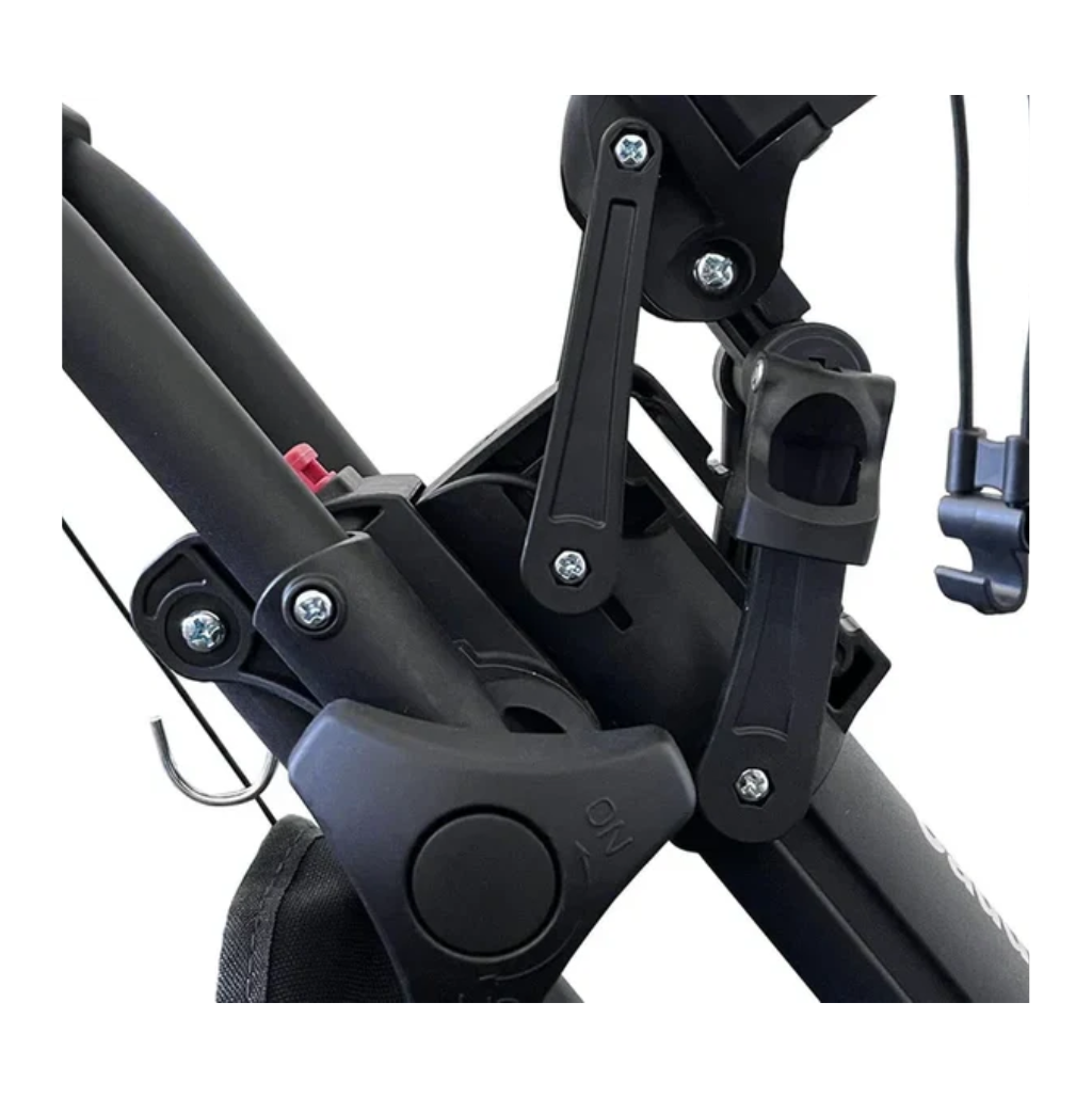 Greg Norman ONE Pro One-Click Folding 4-Wheel Golf Push Trolley