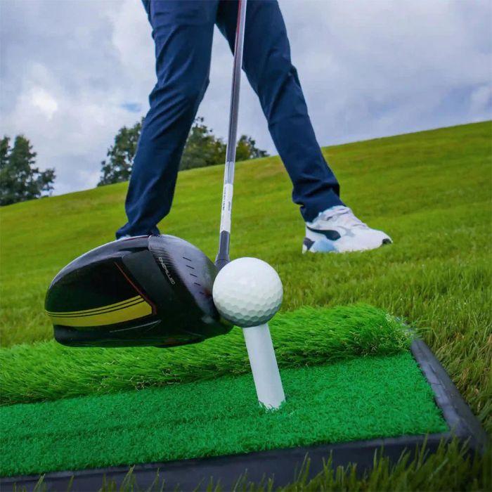 Me And My Golf Dual‑Turf 2 In 1 Golf Hitting Mat