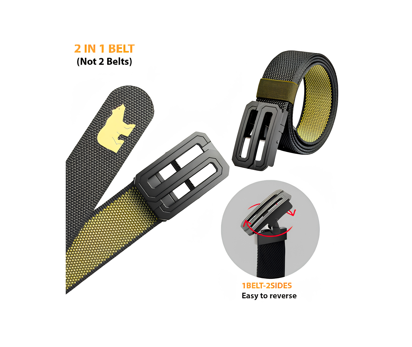 Jack Nicklaus Reversible Golf Belt