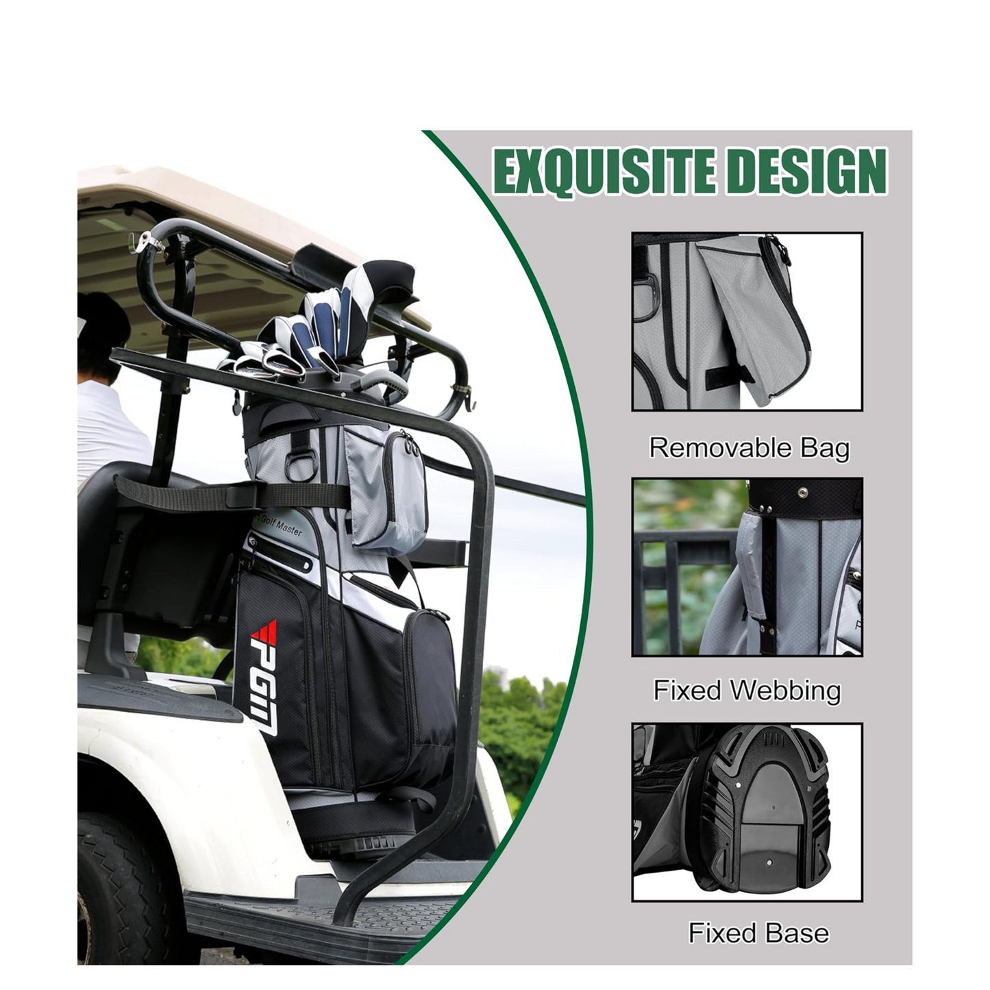 PGM Golf Bag Anti-Collision Fixed Rack 14 Divider Golf Bag