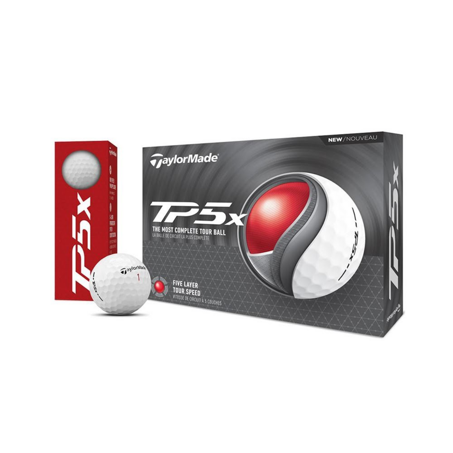 Taylormade TP5x Golf Balls - White