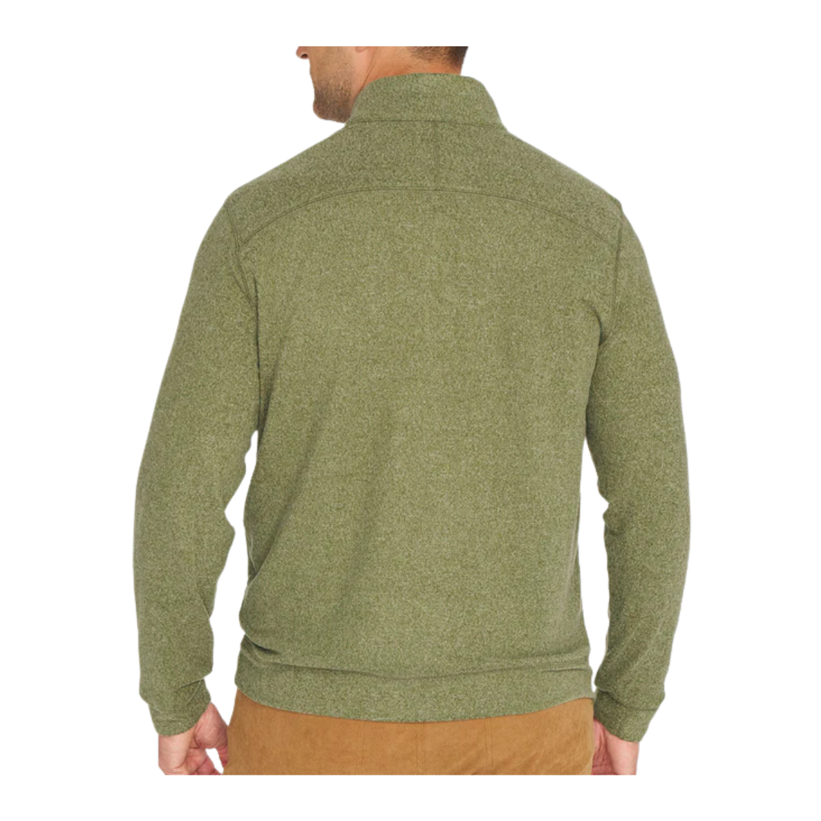 Cozy Shark Quarter Zip - Ranger Green Heather