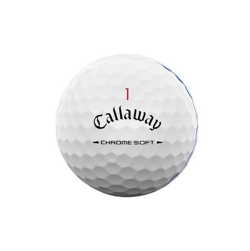 Callaway Chrome Soft Triple Track Golf Balls - White