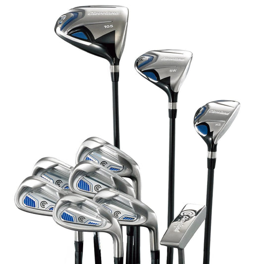 Cleveland CG Graphite Golf Set – Full 10 Club Set + Bag | Regular Flex, Right Hand