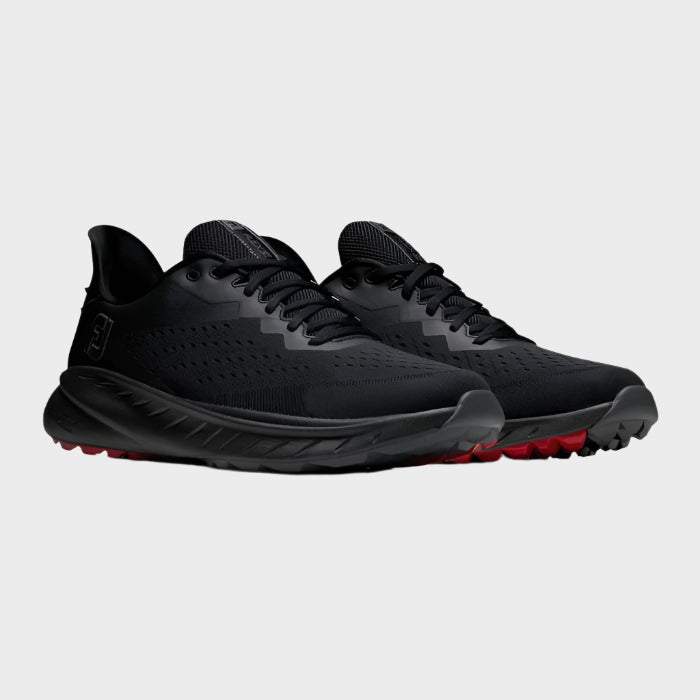 FootJoy Men’s Flex XP WD Spikeless Golf Shoes - Black