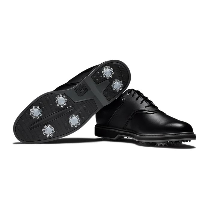 FootJoy Men's Originals WD Spiked Golf Shoes - Black