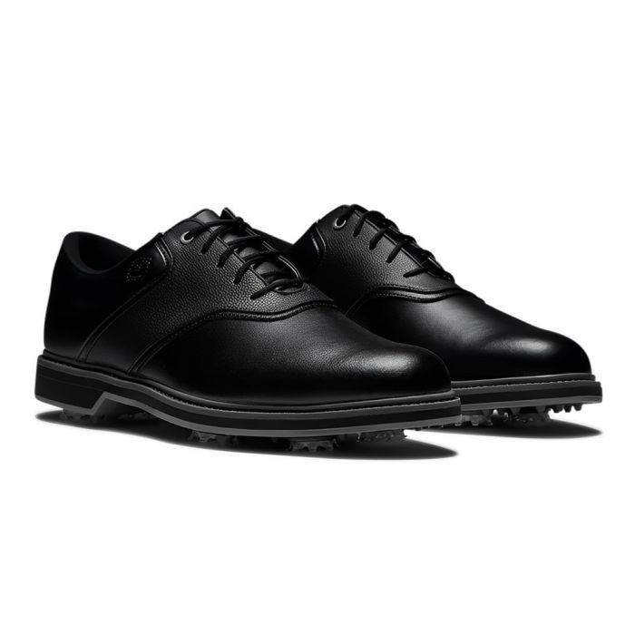FootJoy Men's Originals WD Spiked Golf Shoes - Black