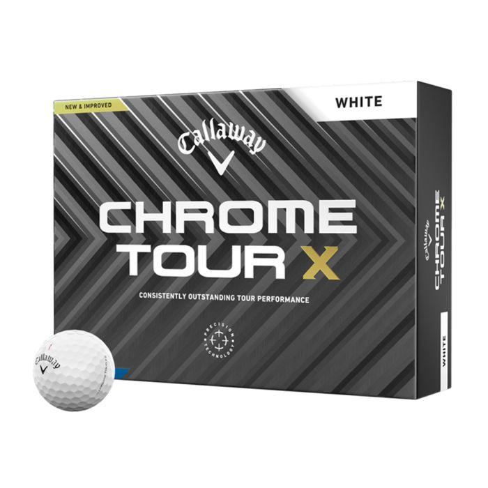 Callaway Chrome Tour X Golf Balls - White