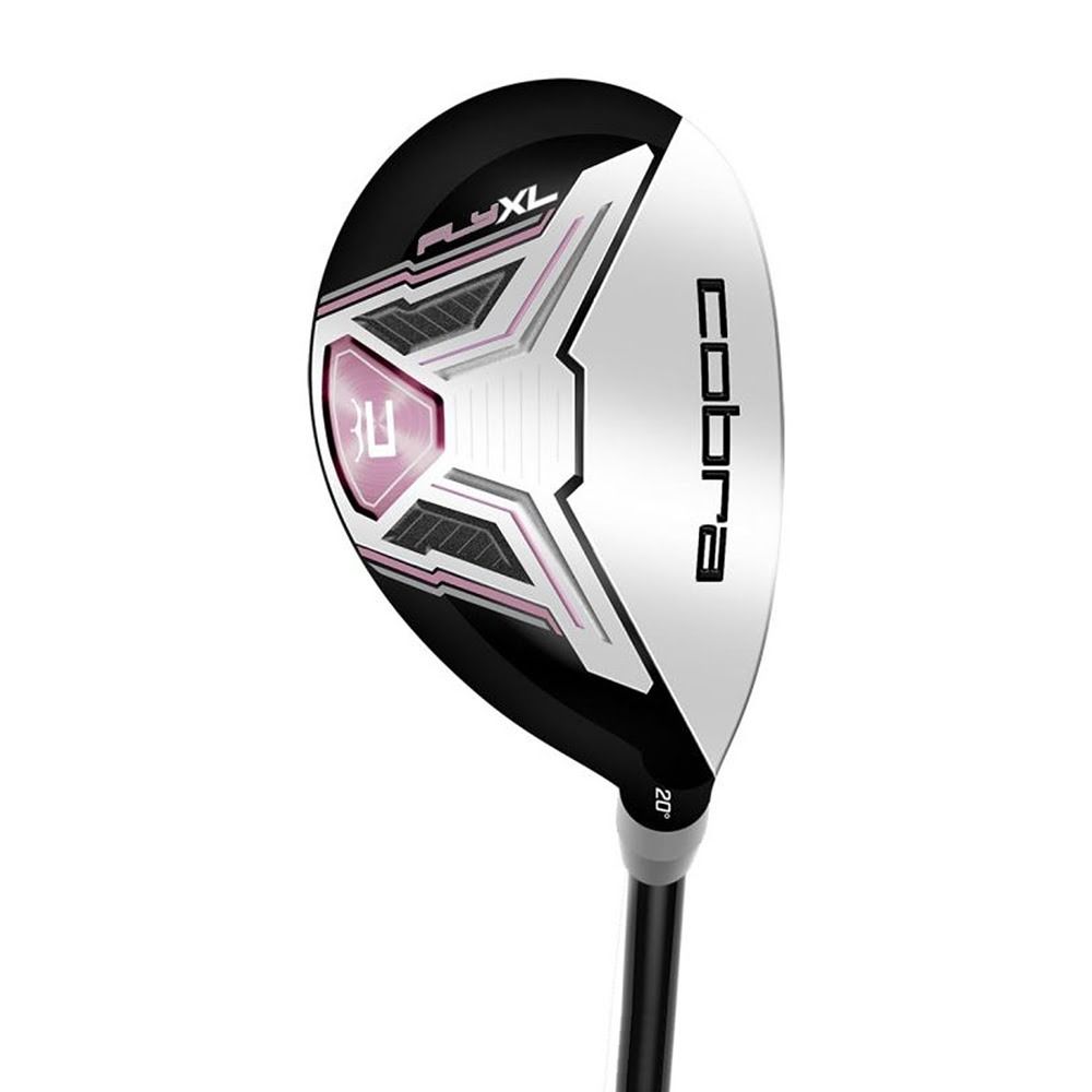 Cobra Women's Fly-XL Graphite Golf Set - Right Hand - Ladies Flex - 10 Clubs + Bag - Black/Pink
