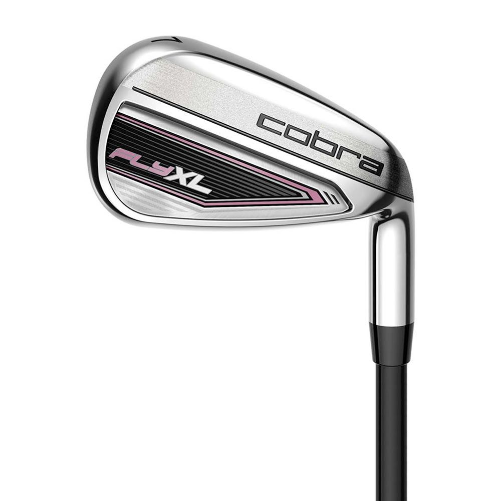 Cobra Women's Fly-XL Graphite Golf Set - Right Hand - Ladies Flex - 10 Clubs + Bag - Black/Pink