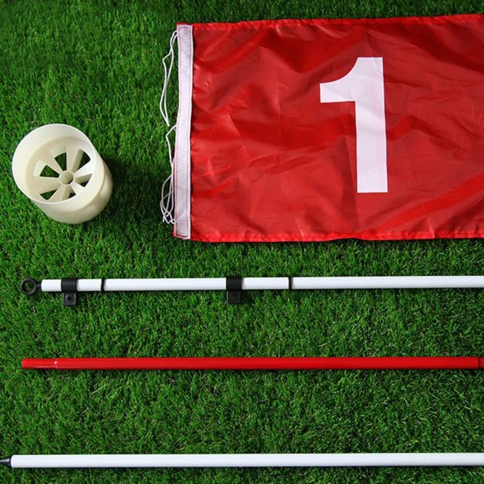 Golf Flagstick Pole With Hole Cup