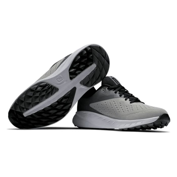 FootJoy Men’s Flex XP WD Spikeless Golf Shoes - Grey/White/Black