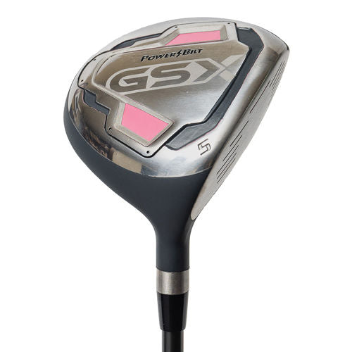 PowerBilt GSX women's Graphite Golf Set – 10 Clubs with Bag (Right Hand, Regular Flex)