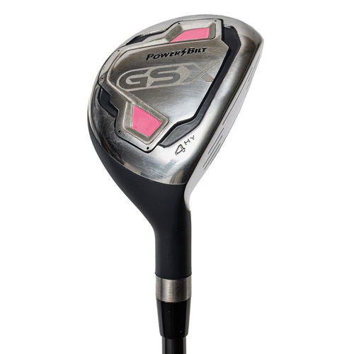 PowerBilt GSX women's Graphite Golf Set – 10 Clubs with Bag (Right Hand, Regular Flex)