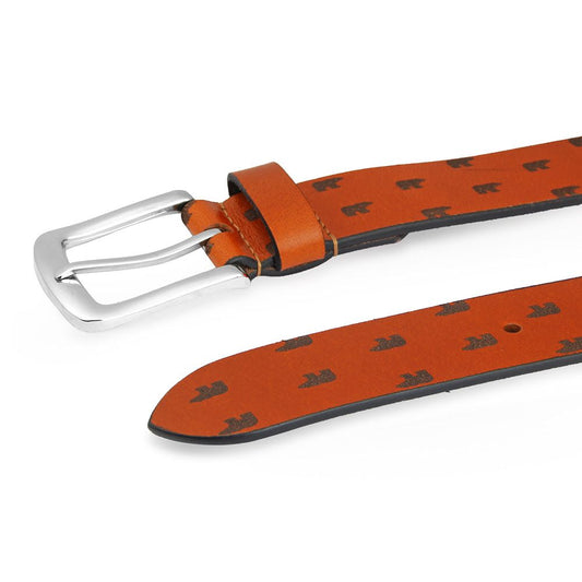 Jack Nicklaus Embossed Leather Belt