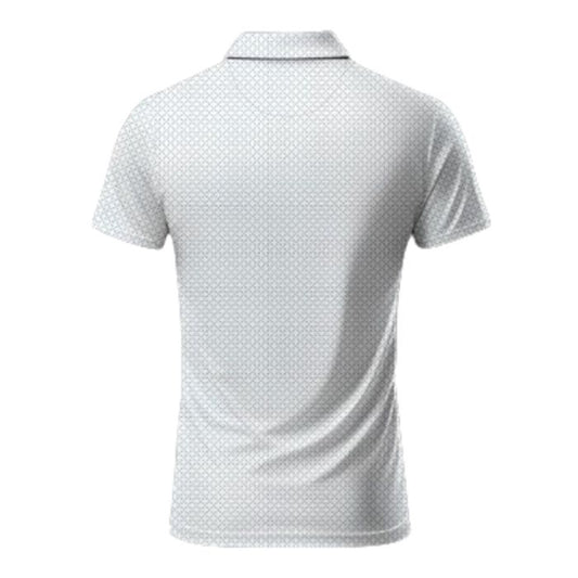 Jack Nicklaus Men's Printed Golf Polo T-Shirt - White