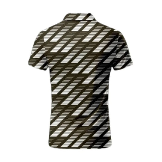 Jack Nicklaus men's Printed Golf Polo T-Shirt - Black