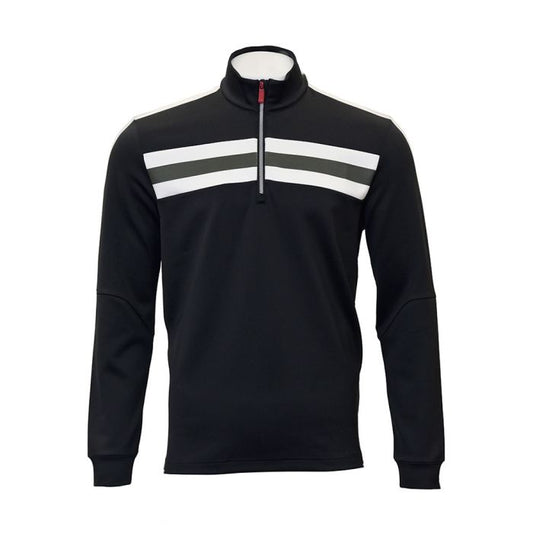 Jack Nicklaus Men's Angled Stripe 1/4 Zip Pullover - Slate Street