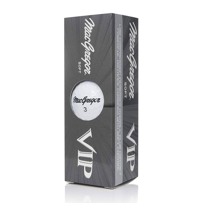 MacGregor VIP Soft Golf Balls (Pack of 12) - White