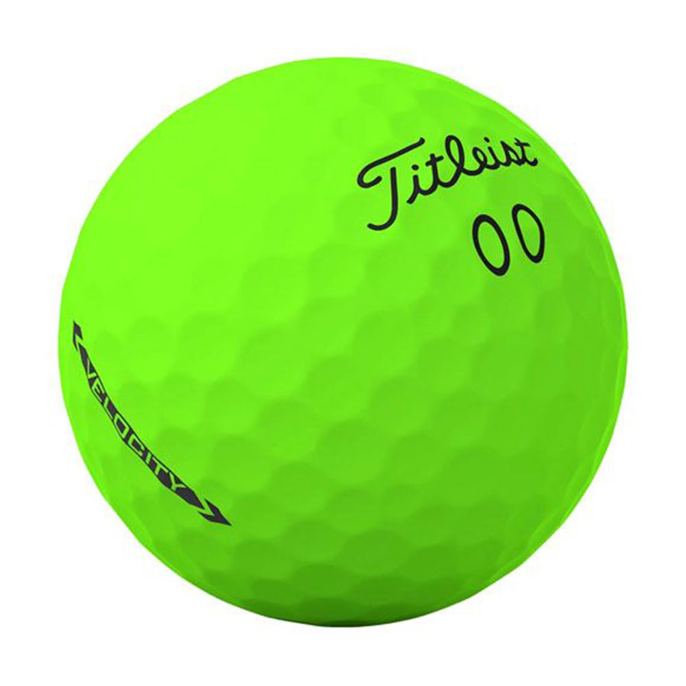 Titleist Velocity Golf Balls - Matte Green