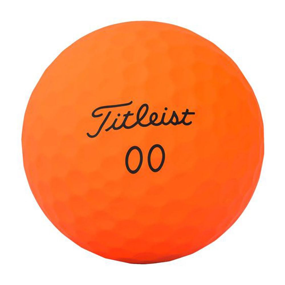 Titleist Velocity Golf Balls - Matte Orange