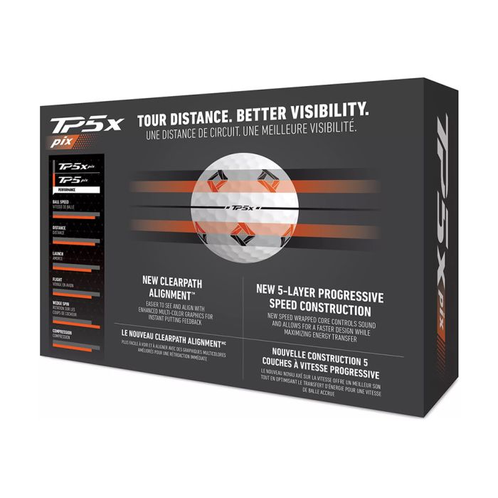Taylormade TP5x Pix 3.0 Golf Balls