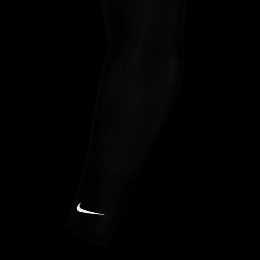 Nike Dri-Fit UV Arm Sleeves - Black/Silver (Pair)