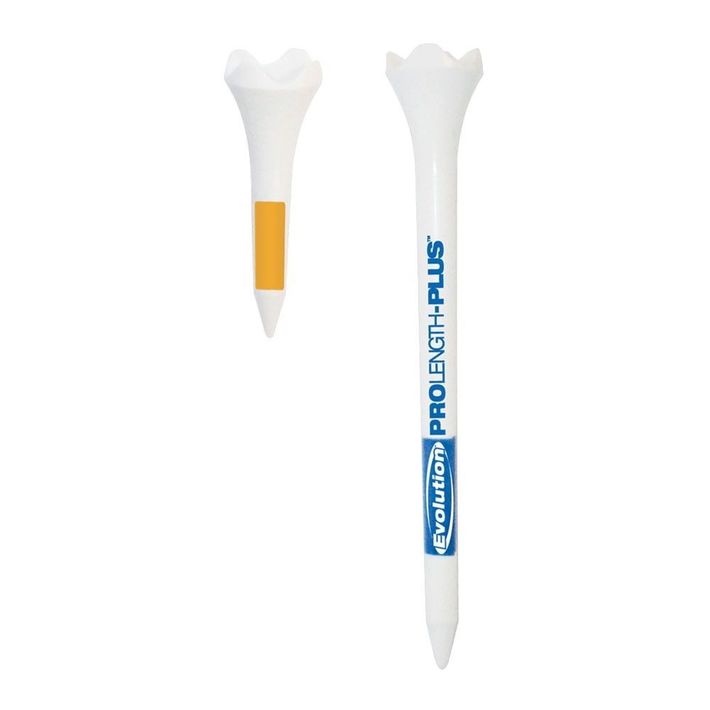 Pride Professional Tee System Evolution Plastic Golf Tees (Pack of 50)