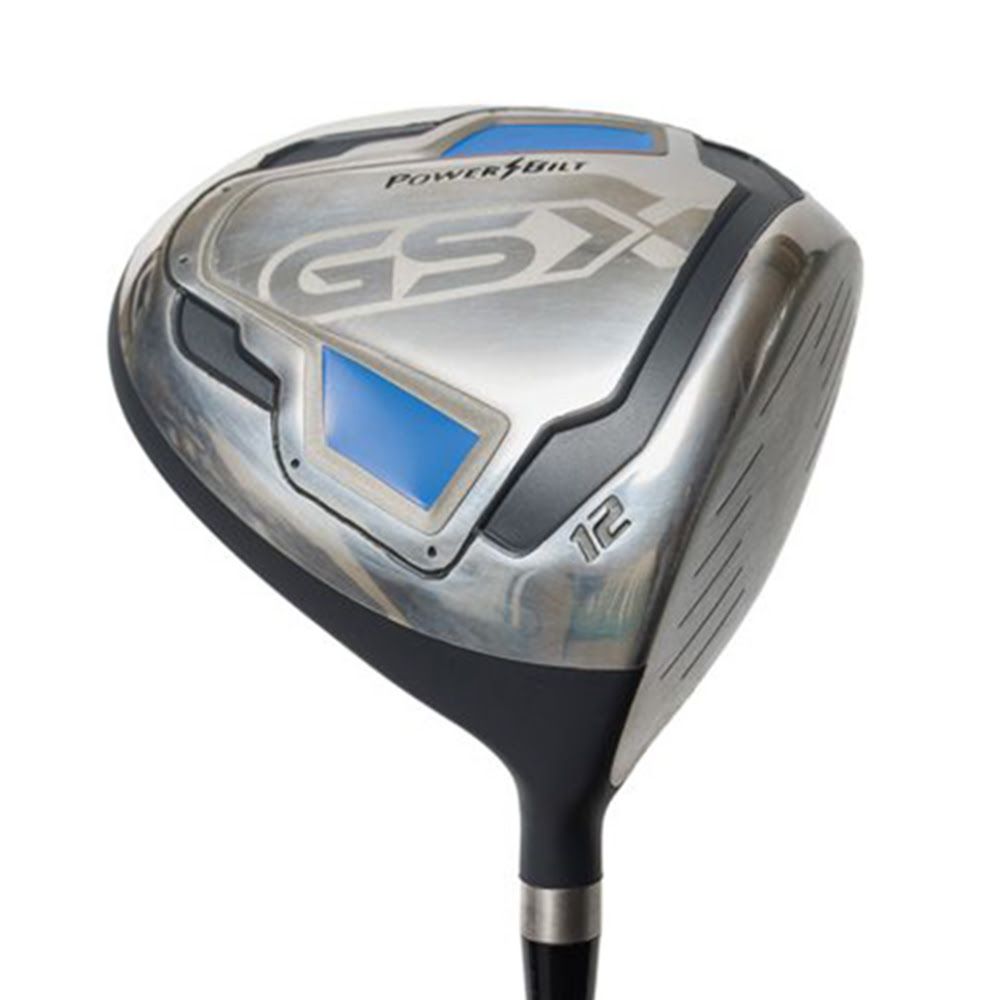 Powerbilt Men’s GSX Graphite Golf Set - Left Hand - Regular Flex - 10 Clubs - Bag