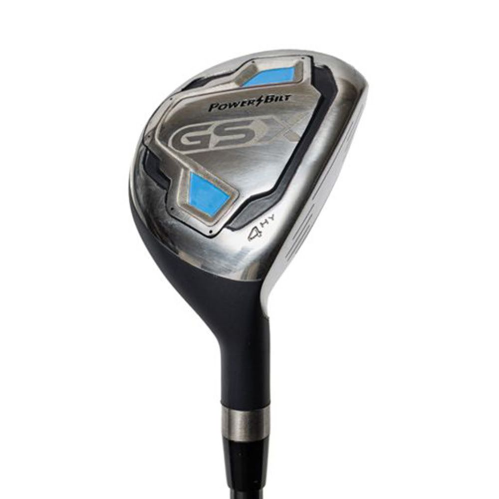 Powerbilt Men’s GSX Graphite Golf Set - Left Hand - Regular Flex - 10 Clubs - Bag