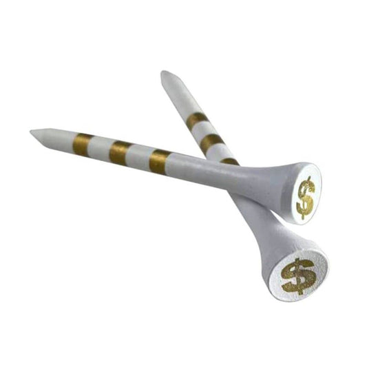 Pride Sports Dollar Icon Wooden Tees – 69 mm (2-3/4") – 45 Count