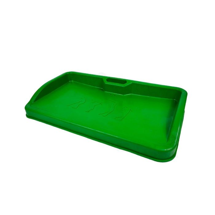 High Impact Driving Range Rubber Golf Ball Tray with Phone Holder