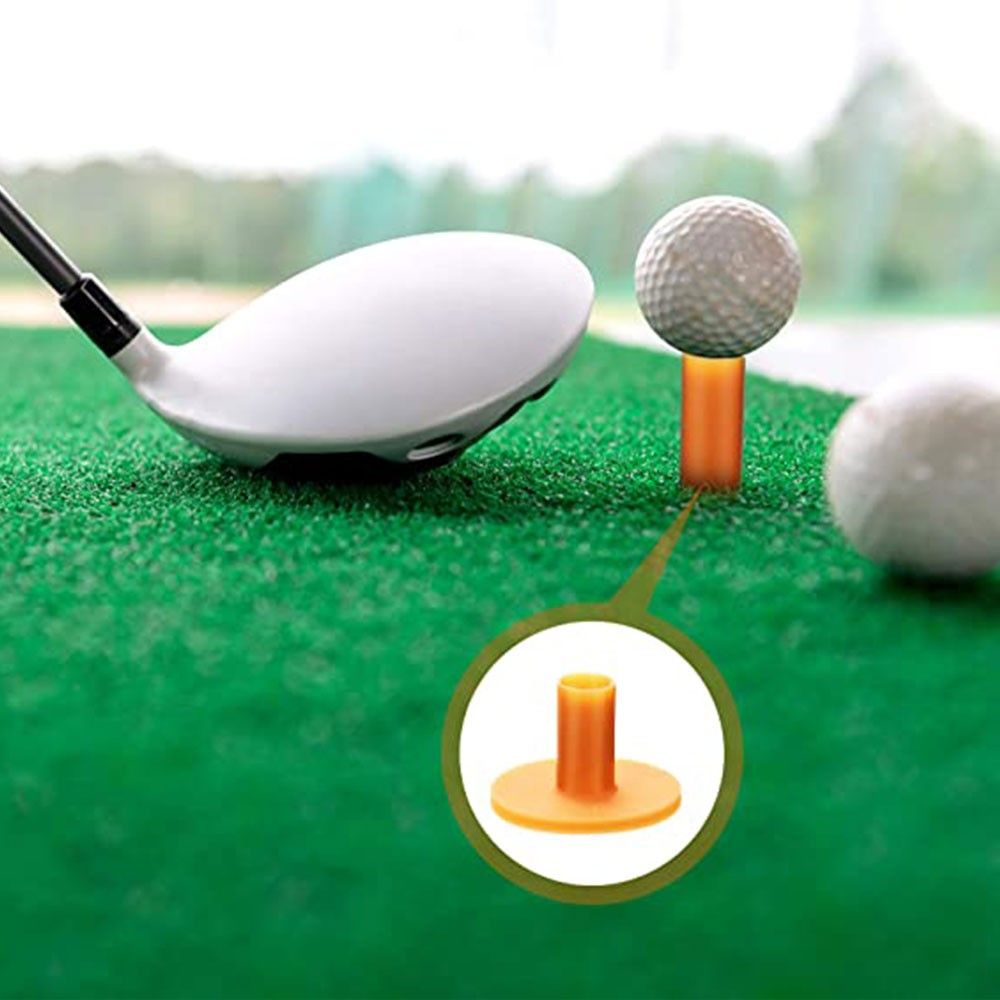 Rubber Driving Range Tees - 2 Inches (3 Count)