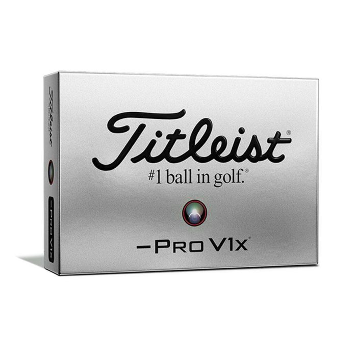Titleist Pro V1x Left Dash Golf Balls - White