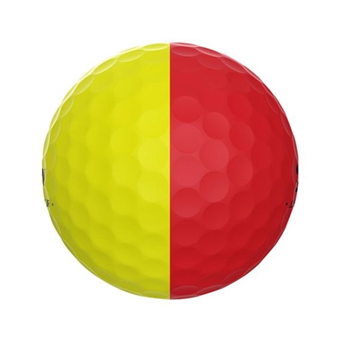 Srixon Q-Star Tour Divide Golf Balls - Yellow/Red