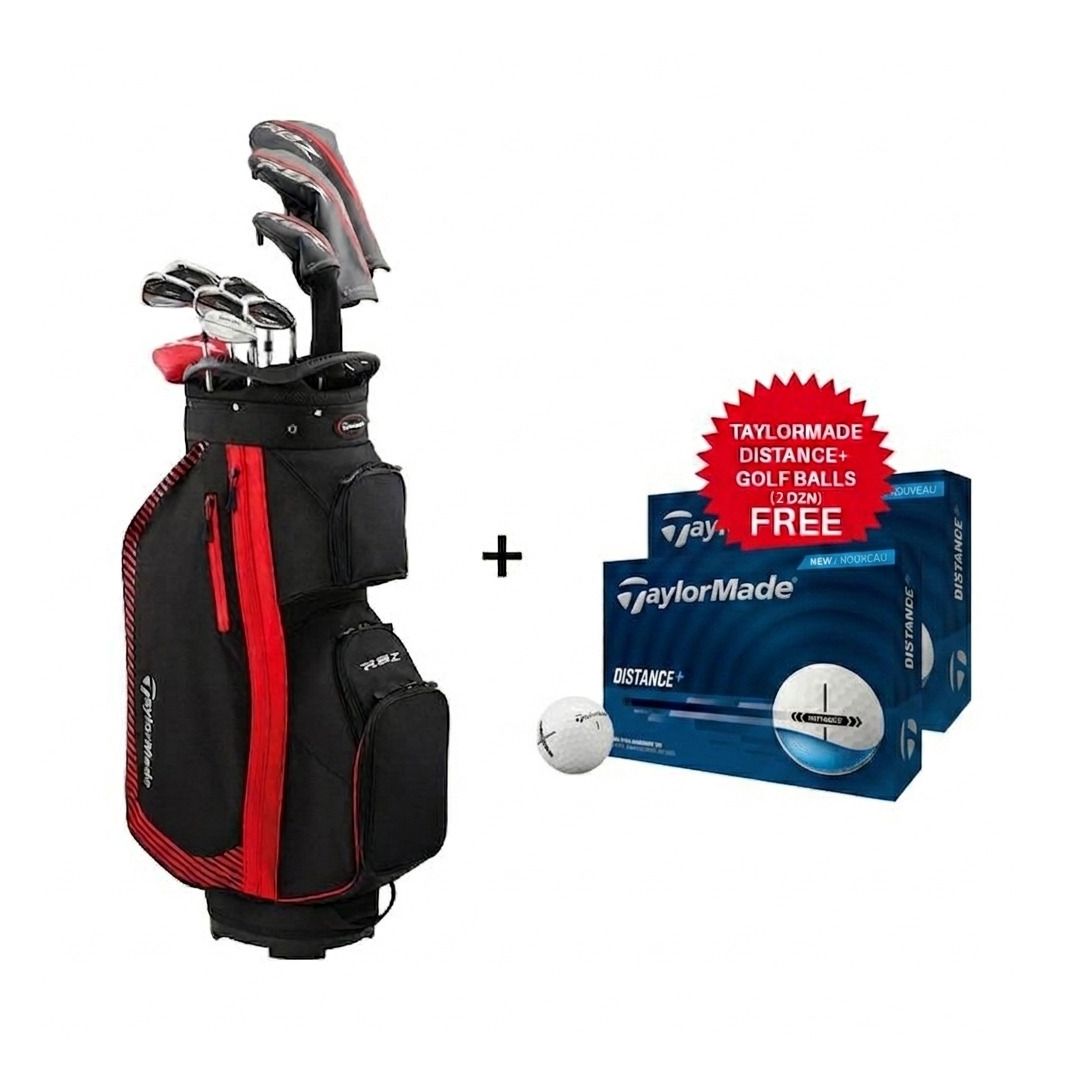 Taylormade 2025 RBZ Graphite Golf Set - Right Hand - Regular Flex - 10 Clubs + Bag