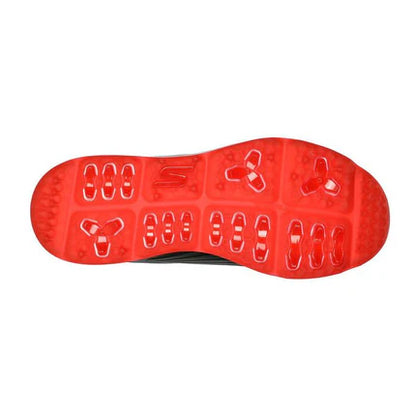 SKECHERS Men's Elite 5 GF MD Spikeless Golf Shoes - Black/Red