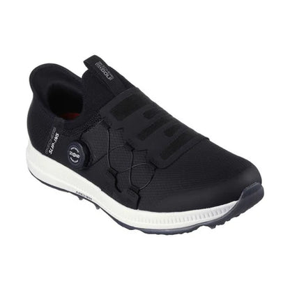SKECHERS Men's Elite 5 Slip-Ins Disc MD Spikeless Golf Shoes - Black/White