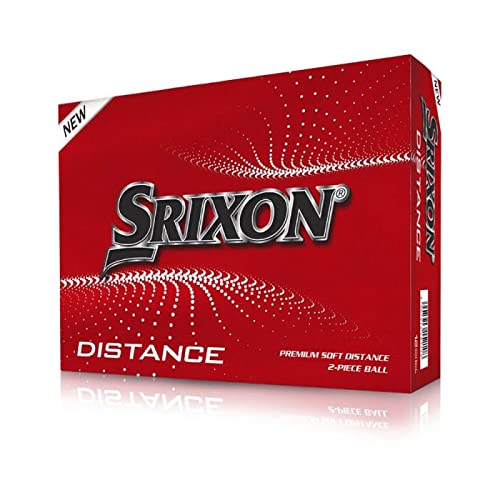 Srixon Distance Golf Balls - White (Pack of 12)