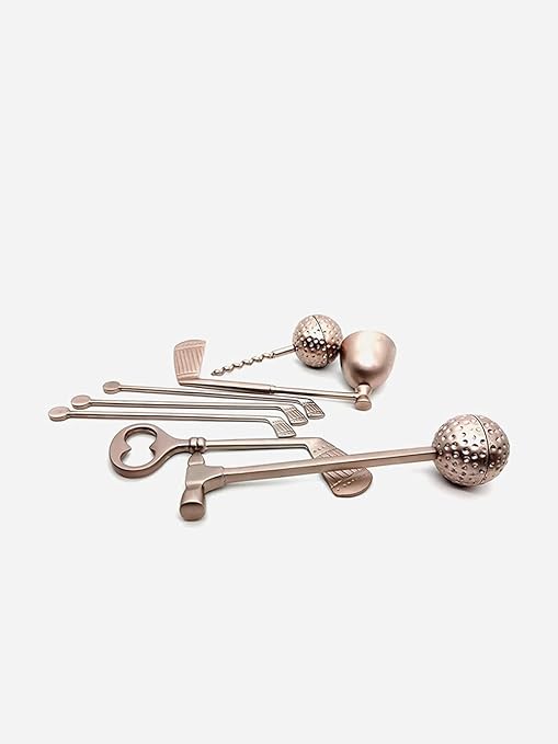Silver Golf Bar Tool Set