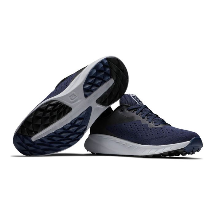 FootJoy Men’s Flex XP WD Spikeless Golf Shoes - Navy/Blue