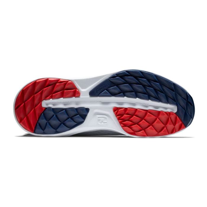 FootJoy Men’s Flex XP WD Spikeless Golf Shoes - Grey/Red