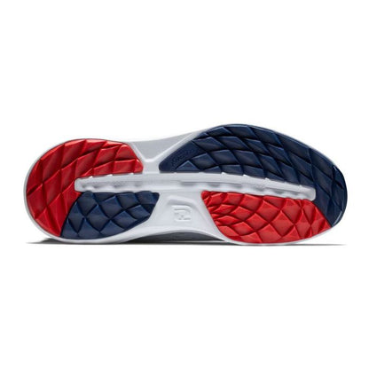 FootJoy Men’s Flex XP WD Spikeless Golf Shoes - Grey/Red