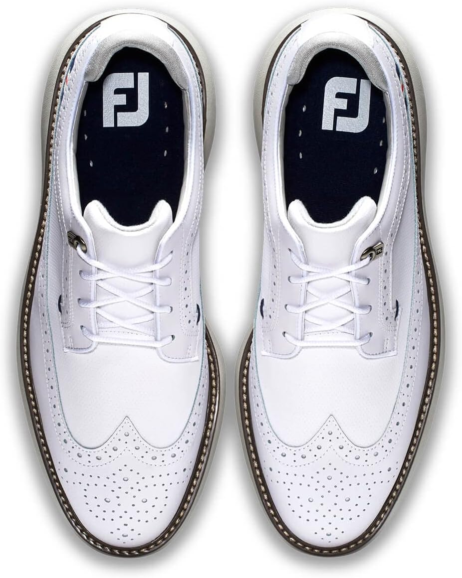 FootJoy Men's Traditions-Shield Tip Previous Season Style Golf Shoe