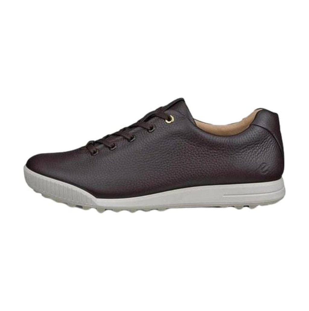 ECCO Men Leather Lace-Ups Non-Marking Golf Shoes