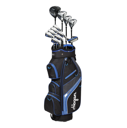 Hogan Golf FW-817 Men Right Graphite Golf Clubs Set With Cart bag 12 CLUBS + BAG