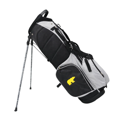 Jack Nicklaus 4-Way Lightweight Nylon Golf Stand Bag with 5 Pockets and Comfortable Straps