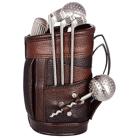 Silver Golf Bar Tool Set
